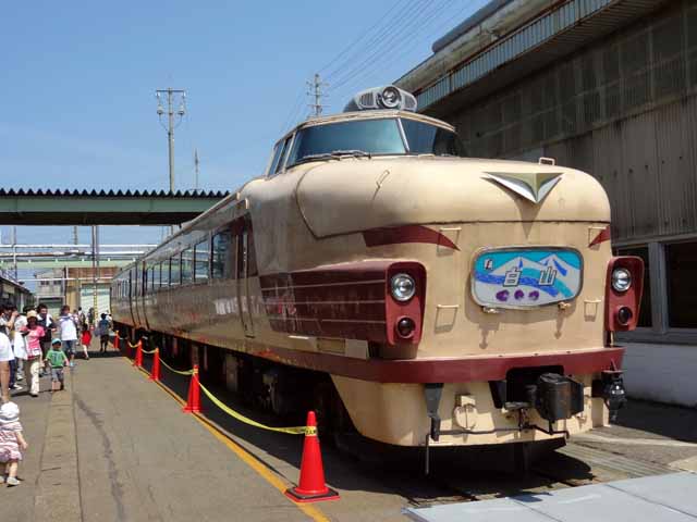 行先幕 方向幕 金沢運転所 489系 雷鳥 白山 特急 行先幕 方向幕 金沢運転所 489系 雷鳥 白山 特急