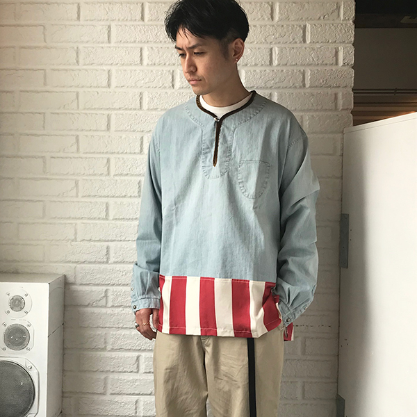 visvim」（ビズビム） “BORDER TUNIC P.O. DMGD” - 20190427_2733003.jpg