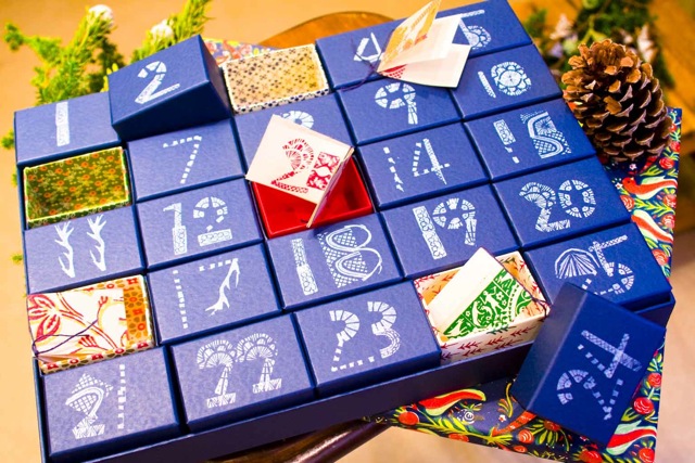 NEW!】Advent Calender Box | BOX AND NEEDLE blog NEW!】Advent Calender Box | BOX AND NEEDLE blog