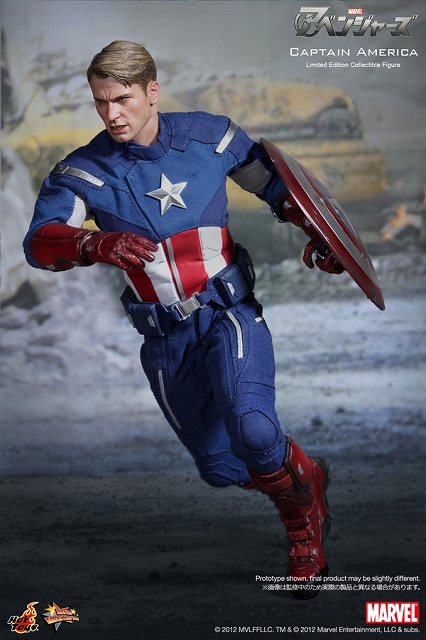 MARVEL - ホットトイズ　キャプテンアメリカ　ヘッド  リペイント MARVEL - ホットトイズ キャプテンアメリカ ヘッド リペイントの