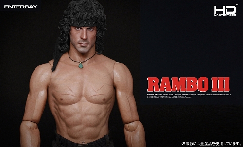 D*a様 ENTERBAY エンターベイ ランボーⅢ 1/4スケール 可動フィギ ついに解禁！エンターベイ『HDマスターピース』新作のランボー！ | 豆