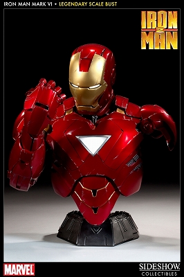 アベンジャーズ/ アイアンマン Mk-VII ライフサイズ バスト登場 アベンジャーズ/ アイアンマン Mk-VII ライフサイズ バスト登場