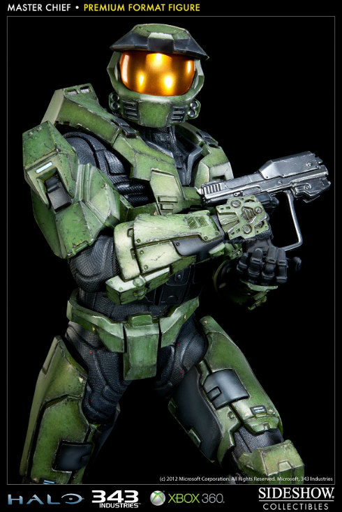 Halo マスターチーフ １／４プレミアムフォーマットフィギュア サイドショウ Halo Master Chief Premium Format Figure by Sideshow Collecti