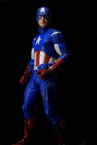 激レア　アベンジャーズ　キャプテン・アメリカ　1/4 NECA ネカ　豆魚雷 激レア アベンジャーズ キャプテン・アメリカ 1/4 NECA ネカ 豆