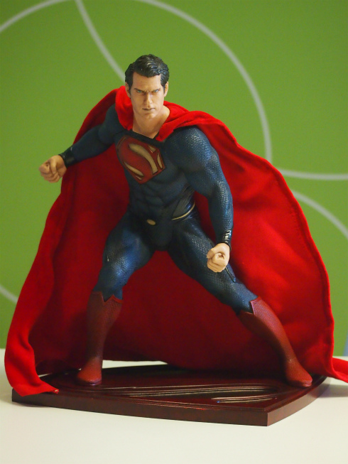 鋼鉄の男」、DCより来たる！ 「マン・オブ・スティール」コトブキヤ版
