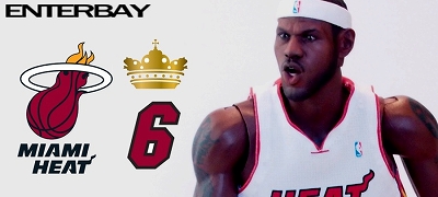 エンターベイのNBAコレクション新作として「キング」レブロン エンターベイのNBAコレクション新作として「キング」レブロン