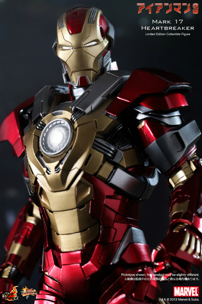 1/6フィギュアもアツイ！ホットトイズのアイアンマン マーク17 ハート