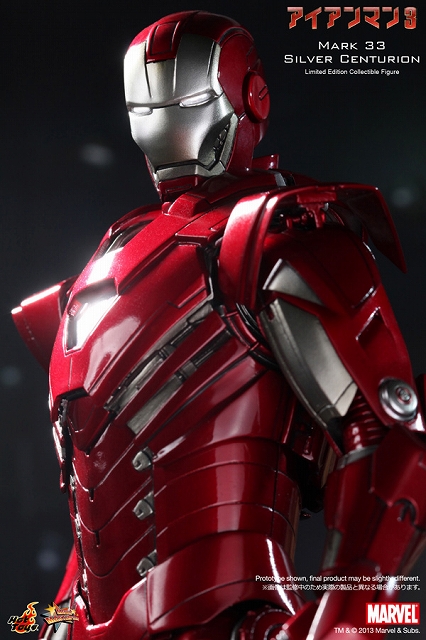 ホットトイズ　アイアンマン 3 シルバーセンチュリオン　 UM3213 アイアンマン3』マーク33「シルバー・センチュリオン」を身に