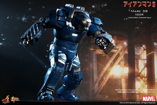 HOTTOYS アイアンマン3 アイアンマン・マーク38 イゴール