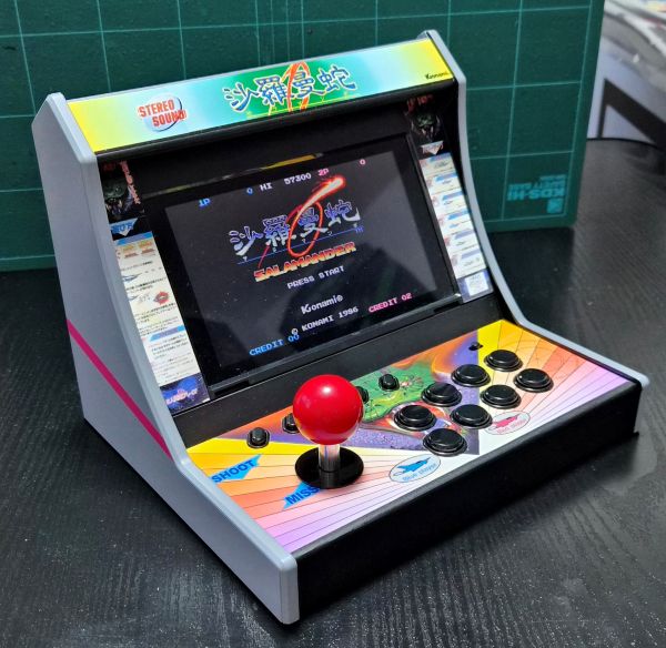 レトロアーケードドックを沙羅曼蛇筐体にした | フジサキBlog