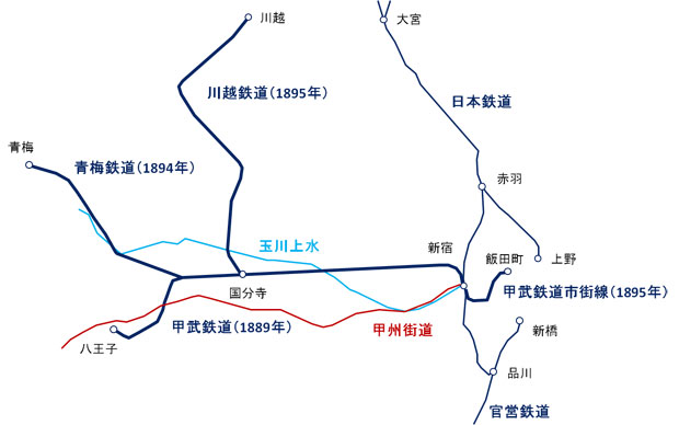 JR 私鉄 全国鉄道図（東洋信託銀行） （全国版 鉄道地図鑑