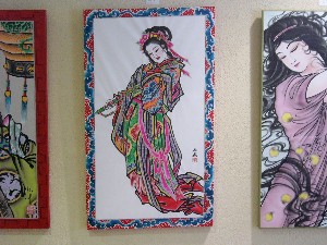 レトロ 凧絵 錦絵 ねぶた絵 大型凧絵 和風 伝統和凧人気絵柄抜粋