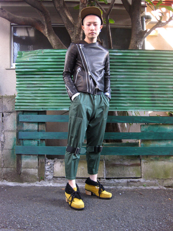 USED】banal chic bizarre(バナルシックビザール)デザインレザー