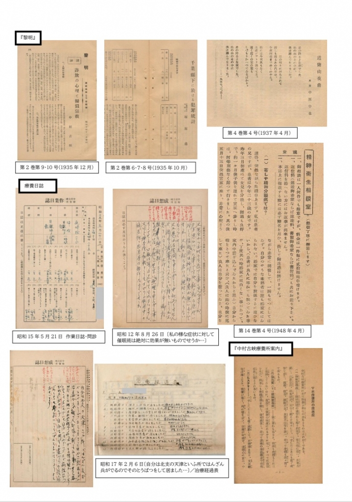 中村古峡記念病院所蔵 近代精神療法記録集』の刊行 | 近代日本精神医療