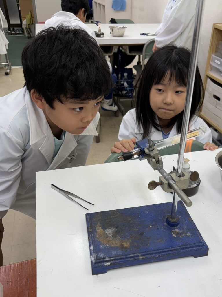 乾留(かんりゅう)@青葉台 | 理科実験教室 キッズアースBlog