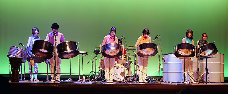 スチールパン（園部さん作/2011-9製） スチールパン（園部さん作/2011-9製） スチールパン（園部さん作