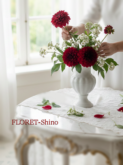 大阪FLORET-Shinoのクレイフラワー堺教室 Clay Craft