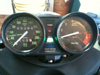 BMW r100rs 電圧計 稼働確認済み R100RS、発電不良の修理とヴァルヴ