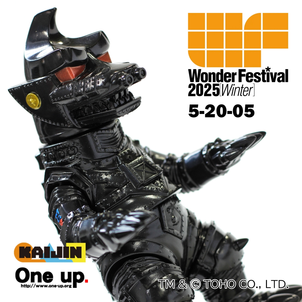 One up.×KAIJIN メカゴジラMk-2（ブラック） ワンフェス2025 ヨヒト on X: 
