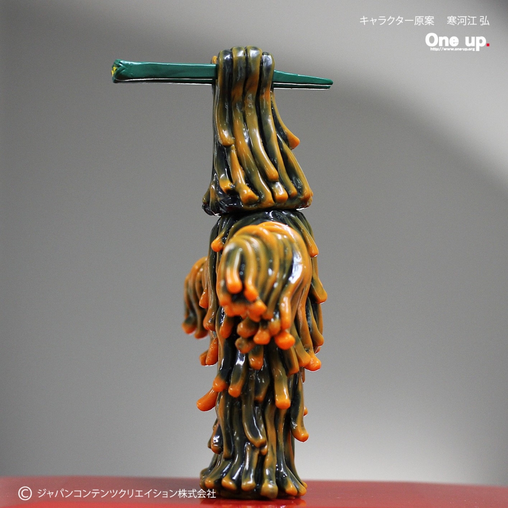 ぺインターネット彩色　One up. ご当地怪獣 「石ウードン」 ソフビ ぺインターネット彩色 One up. ご当地怪獣 「石ウードン