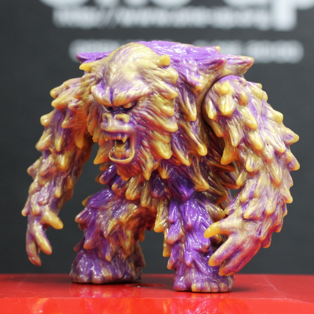 ゾンベアー ソフビフィギュア パープルver ゾンベアー ソフビフィギュア パープルver