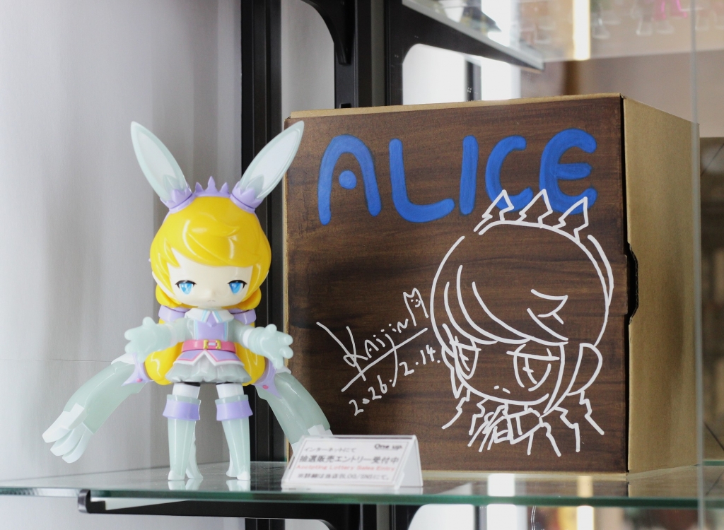 KAIJIN x One up. ALICE 1st color 今～3/22 13:00迄抽選販売受付中