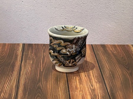 陶芸　作家もの　京焼　清水焼　　柿釉3種　お茶碗　飯碗　抹茶茶碗 汁椀 陶芸 作家もの 京焼 清水焼 柿釉3種 お茶碗 飯碗 抹茶茶碗 汁椀