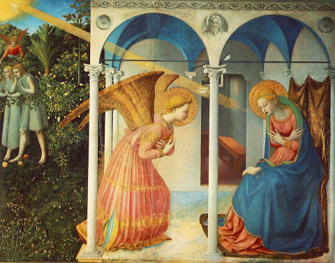 フラ・アンジェリコ神秘神学と絵画表現 サイゼにもある？フラ・アンジェリコの受胎告知の絵とは？超解説