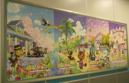 劇場版ポスター。 | あつまれ おいでよ うにの村 と、うにの島