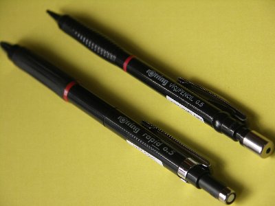 ロットリング ラピッドシャープペンシル | noguchan's blog