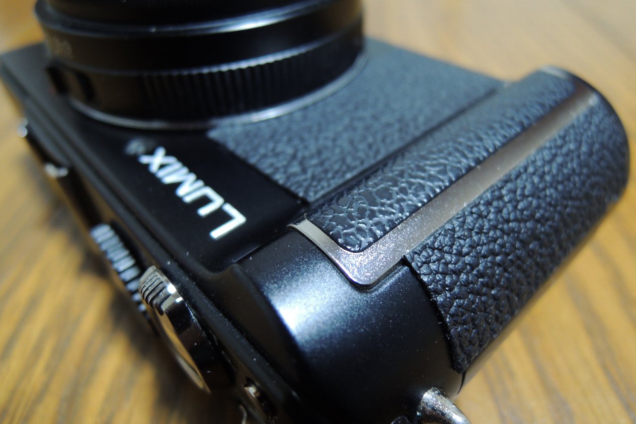 Panasonic DMC-LX3 /AKI Asahiレザースナップケース - LIMIX LX3に貼り 