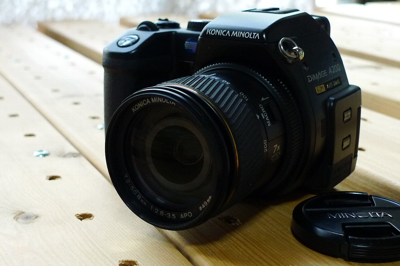 KONICA MINOLTA DiMAGE A200復活 | noguchan's blog - Photo's LIFE KONICA MINOLTA DiMAGE A200復活 | noguchan's blog - Photo's LIFE