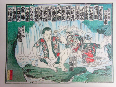 納札集 大正十四年 八月 江戸彫勇會 | 神田明神界隈