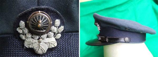 国鉄の帽子 桐と動輪 | 神田明神界隈