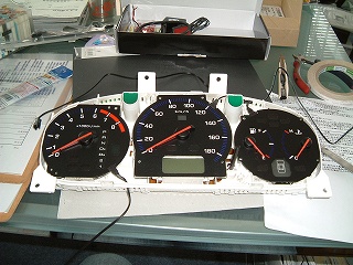 715系 運転台 メーターパネル おまけ付き（715系 運転台