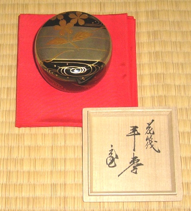 花筏蒔絵 平棗 | 茶道具 小西康のぶろぐ