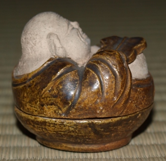 八代 大樋長左衛門 布袋香合 | 茶道具 小西康のぶろぐ
