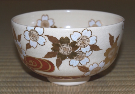 茶道具　真葛焼　宮川香斎作　染付　松毬の絵　共箱　V　R5739 茶道具 真葛焼 宮川香斎作 染付 松毬の絵 共箱 V R5739