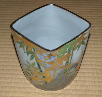 宮川香雲 竹絵水指 鵬雲斎宗匠 | 茶道具 小西康のぶろぐ