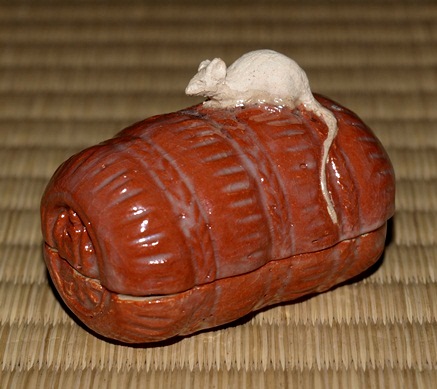 樂覚入 子に俵香合 | 茶道具 小西康のぶろぐ