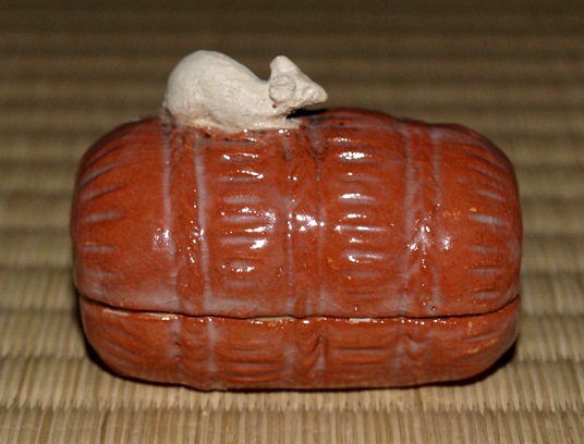 樂覚入 子に俵香合 | 茶道具 小西康のぶろぐ