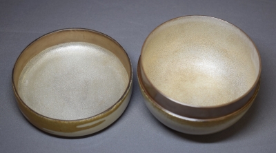 宝染陶 喜寿翁 大仲翠月 時鳥蒔絵 平陶棗 | 茶道具 小西康のぶろぐ