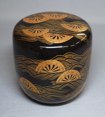 一瓢斎 波車蒔絵大棗 而妙斎 | 茶道具 小西康のぶろぐ