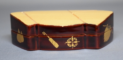 宝尽蒔絵 竹 結びのし香合 兼中斎 | 茶道具 小西康のぶろぐ