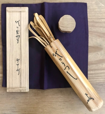 茶道具 棗 竹金林寺 即中斎 黒田正玄 顔あり 箱書きあり 吸江斎