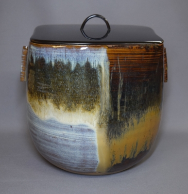 亀井楽山 耳付水指 鵬雲斎宗匠 | 茶道具 小西康のぶろぐ