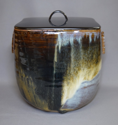 亀井楽山 耳付水指 鵬雲斎宗匠 | 茶道具 小西康のぶろぐ