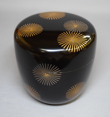 鈴木表朔 唐松蒔絵大棗 鵬雲斎宗匠 | 茶道具 小西康のぶろぐ