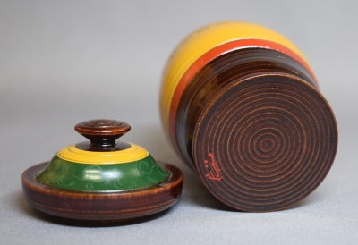 川端近左 独楽塗 煙草入 | 茶道具 小西康のぶろぐ