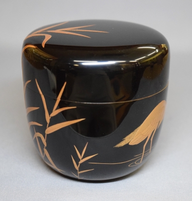 関口輔聖 芦鷺蒔絵大棗 而妙斎 | 茶道具 小西康のぶろぐ